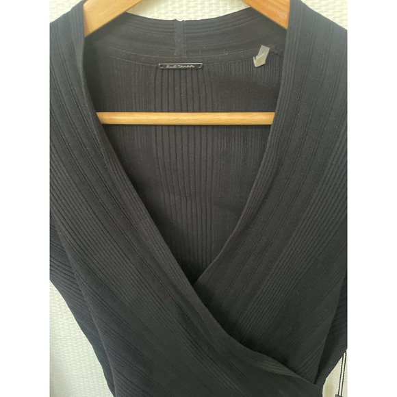 Elie Tahari Madeline V-Neck Long-Sleeve Surplice Sweater C10 - Picture 5 of 11
